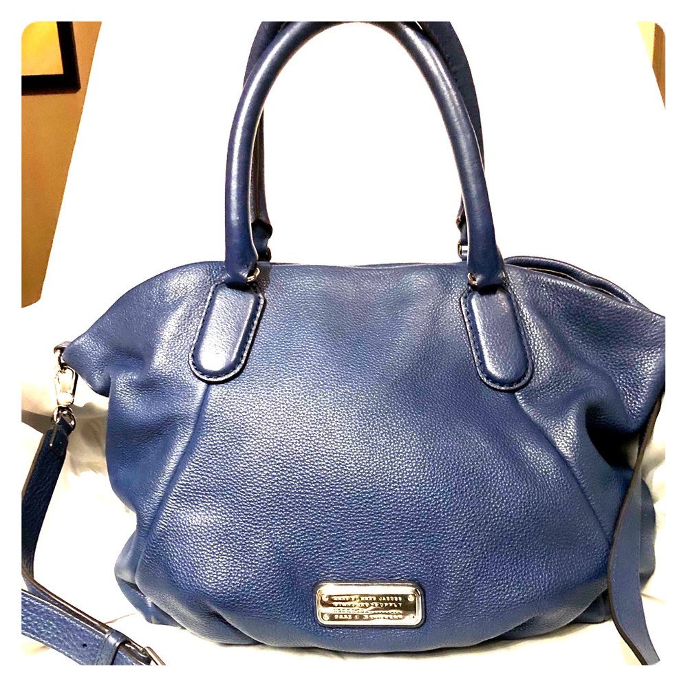 MARC by MARC JACOBS Blue Leather Classic Bag